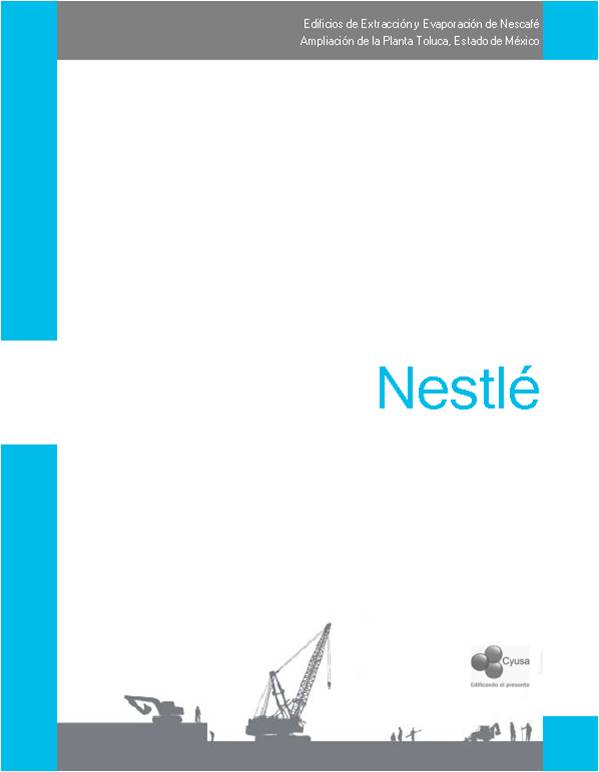 Portada Brochure Nestle